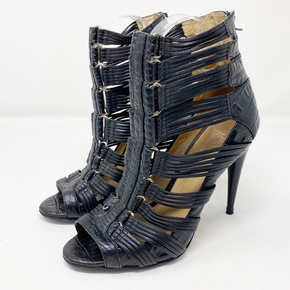 High Heels Black Lambskin